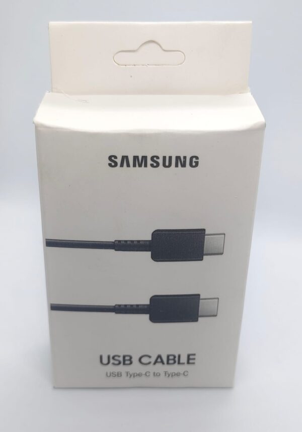 Samsung 25W Original Type C to C 3.3 FT Fast Charging USB C Cable High-Speed & Data Transfer Compatible with Samsung Galaxy M15,F15,A15,A14,M14,F14,M34,F34,A34,A54,S21 Fe 5G,S22,S23 Type-C Cord,Black - Image 6