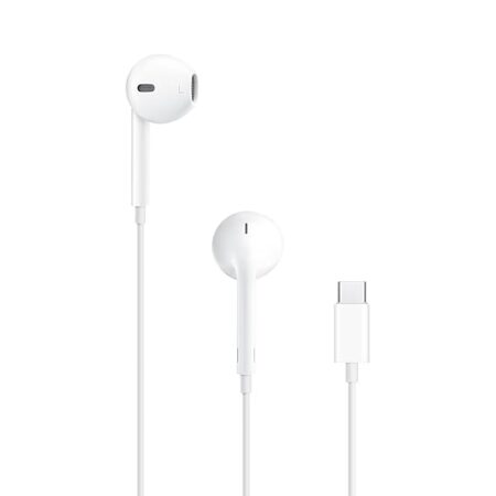 Original Type C Earphone Wired Type-C in Ear Earbuds Only for iPhone 15/15 Plus/15 Pro/15 Pro Max Wired Earphones Noise Isolation Deep Bass Stereo Sound Headset with Mic Earphone(USb C Wired Earphone)